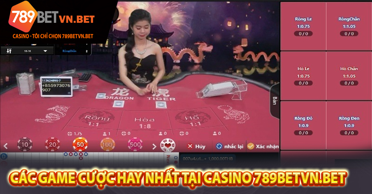 Các game cược hay nhất tại Casino 789betvn.bet