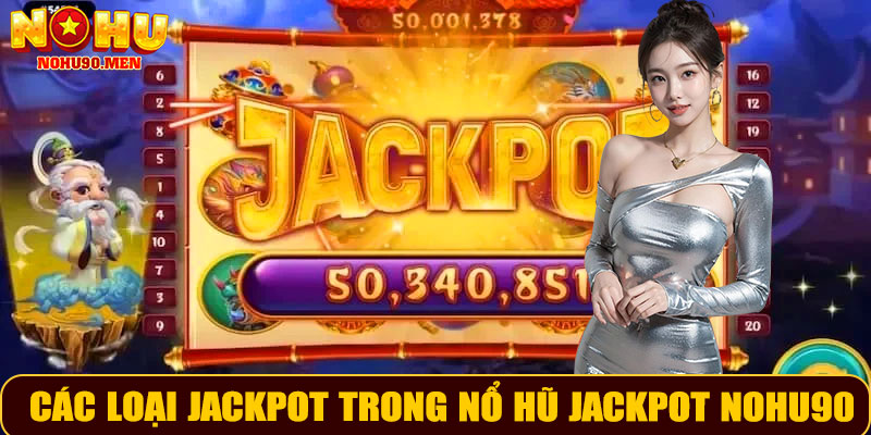 Các loại jackpot trong nổ hũ Jackpot NOHU90
